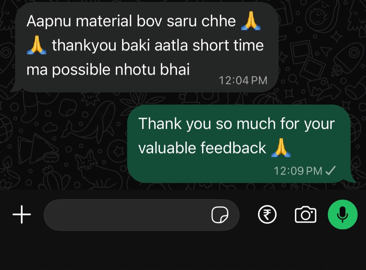 Student Feedback